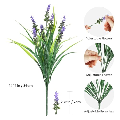 Artificial Monkey Grass Bundle for Indoor & Outdoor Decor