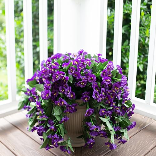 Purple Morning Glory Trailing Vines for Outdoor Decoration