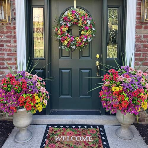 UV Resistant Artificial Flowers for Indoor & Outdoor Decor