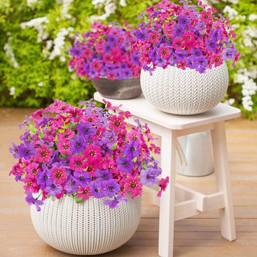 UV Resistant Artificial Flowers for Indoor & Outdoor Decor