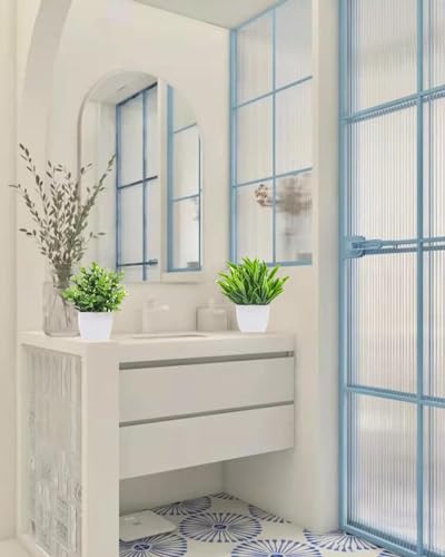 Mini Artificial Potted Plants Set for Desk Decor