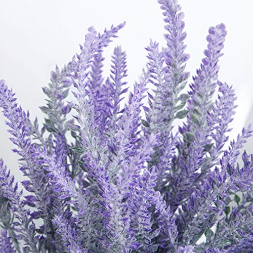 Leyaron Fake Lavender Flowers for Home, Wedding & Garden