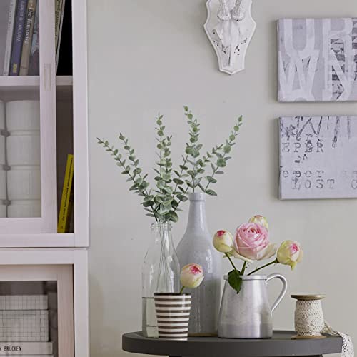 18pcs Artificial Eucalyptus Stems for Home and Events