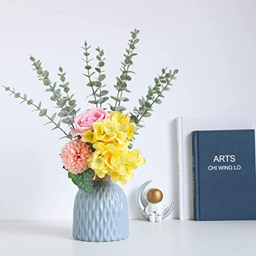 18pcs Artificial Eucalyptus Stems for Home and Events