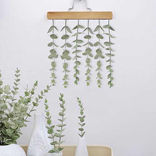 18pcs Artificial Eucalyptus Stems for Home and Events