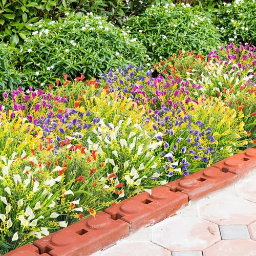 Ouddy Decor: 20 Bundles UV Resistant Fake Calla Lily