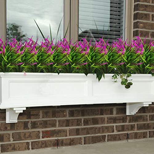 UV Resistant Faux Red Setaria Outdoor Artificial Flowers