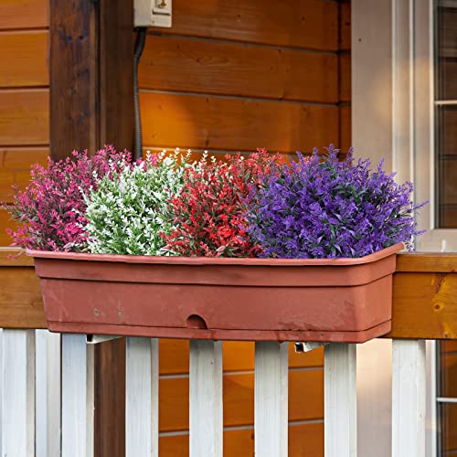 Fuchsia Artificial Lavender Flowers for Indoor & Outdoor Decor