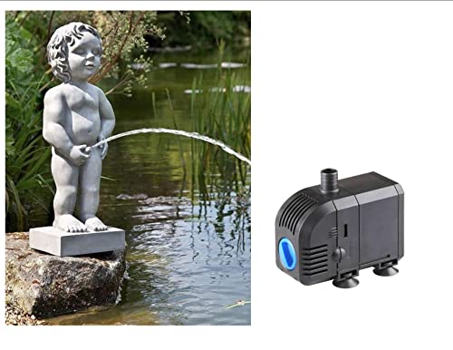 Belgian Boy Design Water Feature with Pump for Gardens
