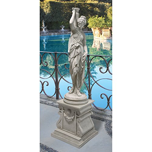 Grande Antique Stone Dione Goddess Greek Garden Statue