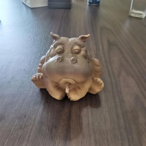 Realistic Hippo Pond Spitter Statue for Garden Decoration