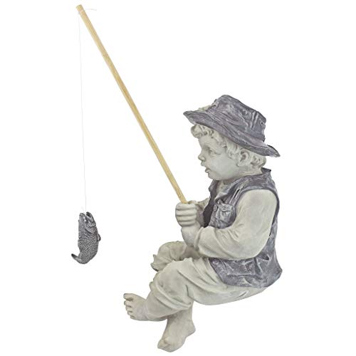 Frederic Fisherman Outdoor Statue for Beautiful Decor