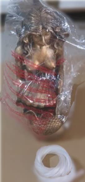 Gold Finish Mermaid Water Feature Fountain for Gardens