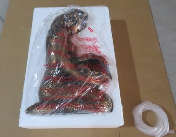 Gold Finish Mermaid Water Feature Fountain for Gardens