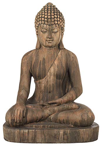 Sitting Buddha Statue for Outdoor Zen Garden Decor