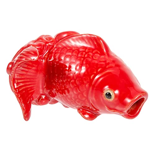 Ceramic Fish Spitter Fountain for Beautiful Indoor/Outdoor Decor