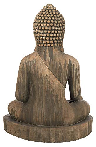 Sitting Buddha Statue for Outdoor Zen Garden Decor