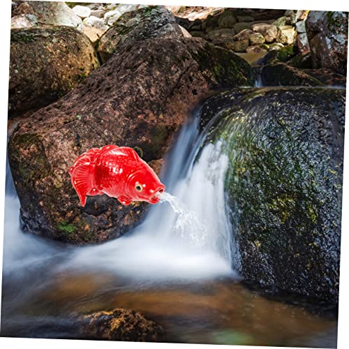 Ceramic Fish Spitter Fountain for Beautiful Indoor/Outdoor Decor