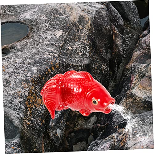 Ceramic Fish Spitter Fountain for Beautiful Indoor/Outdoor Decor