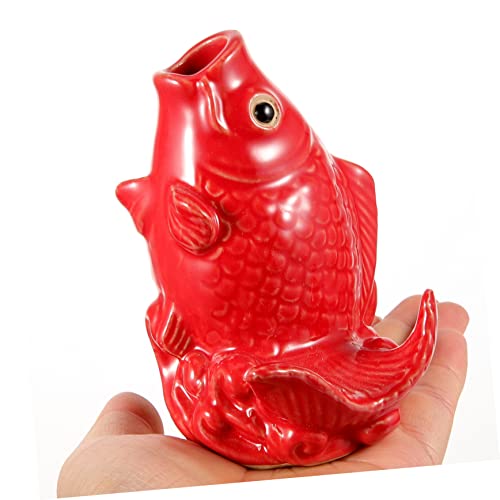Ceramic Fish Spitter Fountain for Beautiful Indoor/Outdoor Decor