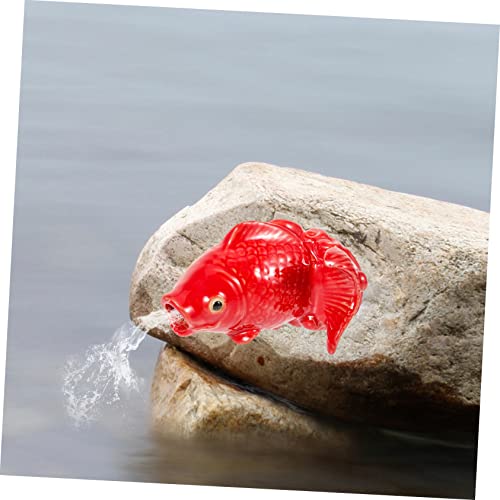Ceramic Fish Spitter Fountain for Beautiful Indoor/Outdoor Decor
