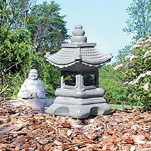 Chengdu Pagoda Asian Lantern Statue: Indoor & Outdoor