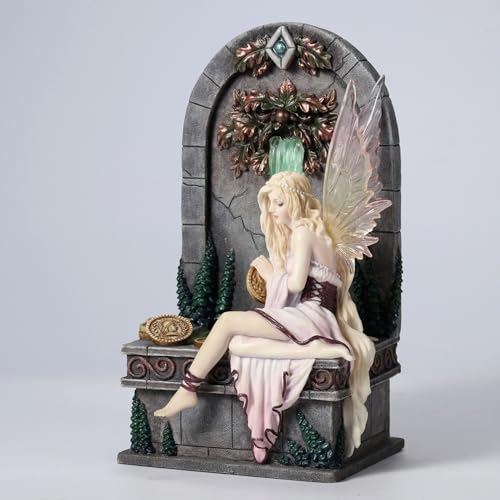 Veronese Design Fairy Wishing Well LED Fountain Sculpture