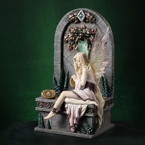 Veronese Design Fairy Wishing Well LED Fountain Sculpture