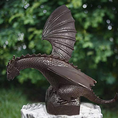 Dragon Waterscape Sculpture for Patios, Pond, Garden - Multcolor