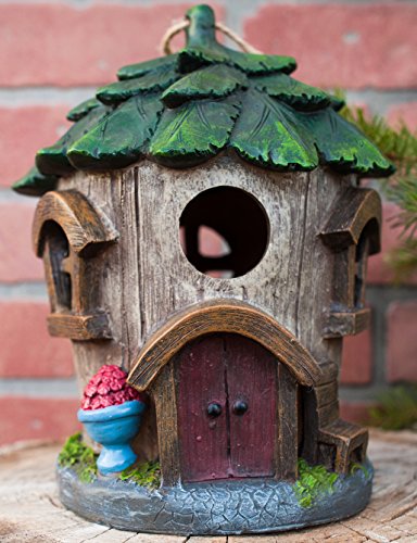 9" Birdhouse - Charming Tree House for Birds