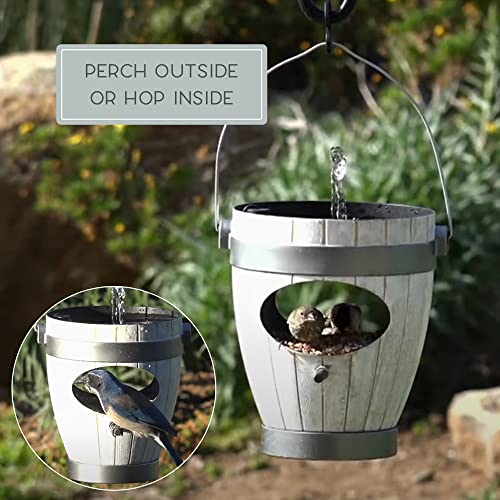 Bernini Hanging Bird Feeder and Birdbath Combo