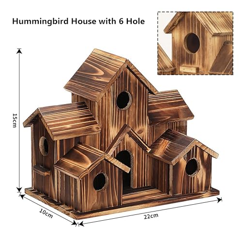 Wooden Bird Houses for Outside, Bird Families Room