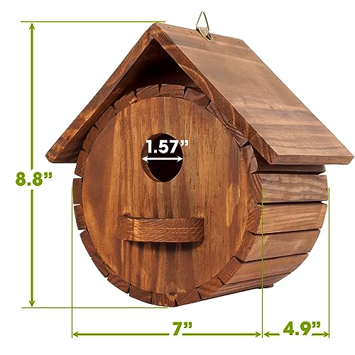 Bird Family Hanging Birdhouse for Indoor & Outdoor Decor