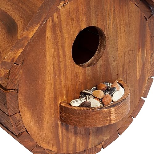 Bird Family Hanging Birdhouse for Indoor & Outdoor Decor