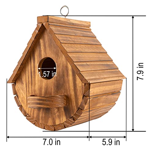 MIXUMON Hanging Birdhouse Set for Beautiful Outdoor Decor