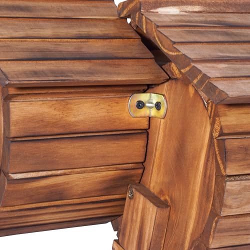 Cherry Shape Birdhouse for 2 Bird Families, Hanging Garden