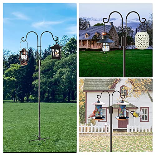 XDW-GIFTS Double Shepherds Hooks for Hanging Outdoor Decor