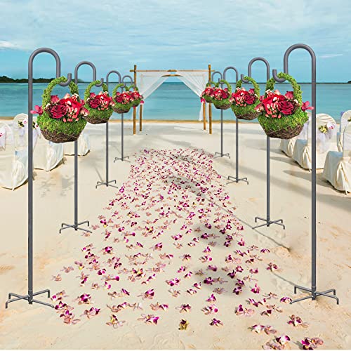 Adjustable Garden Shepherds Hooks for Bird Feeders