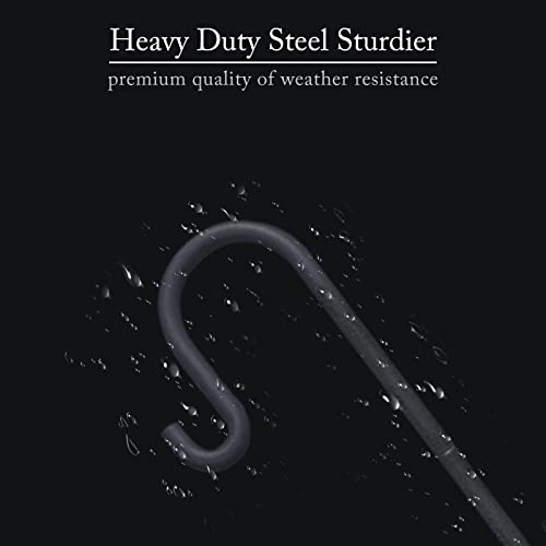 Adjustable Garden Shepherds Hooks for Bird Feeders