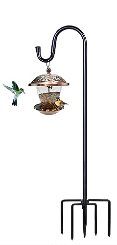 62" Shepherd Hook for Outdoor Bird Feeder & Lantern