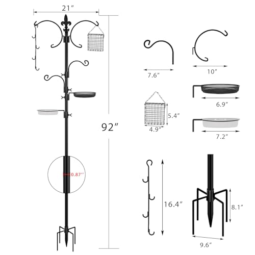 Premium Bird Feeding Station Kit with Accessories