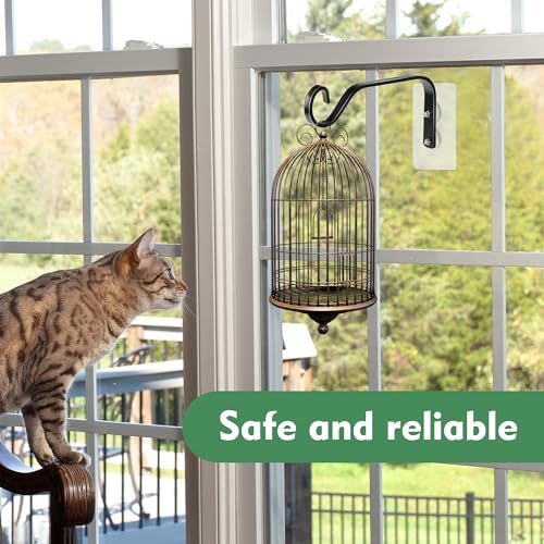 3 Pcs Window Bird Feeder Hanging Hooks Set