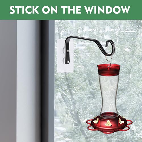 3 Pcs Window Bird Feeder Hanging Hooks Set