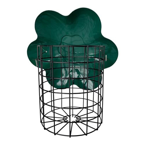 Large Metal Mesh Suet Log Bird Feeder Cage
