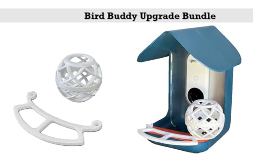Bird Buddy Bundle with Perch, Suet Holder & Mounting