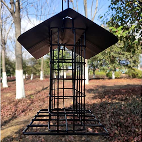 Rainproof Hanging Bird Feeder for Suet, Seed, Mealworms