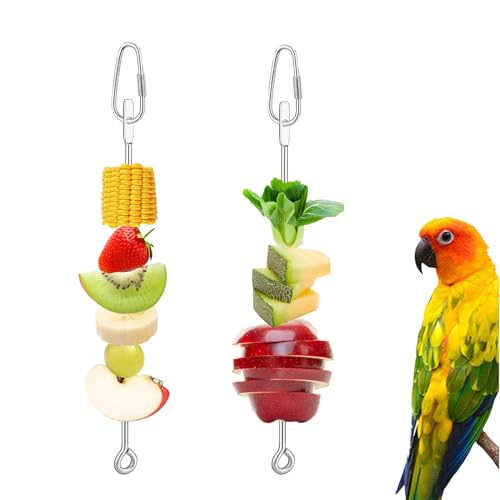 Stainless Steel Bird Fruit & Vegetable Skewer Set