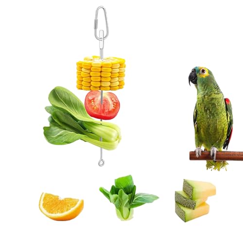 Stainless Steel Bird Fruit & Vegetable Skewer Set