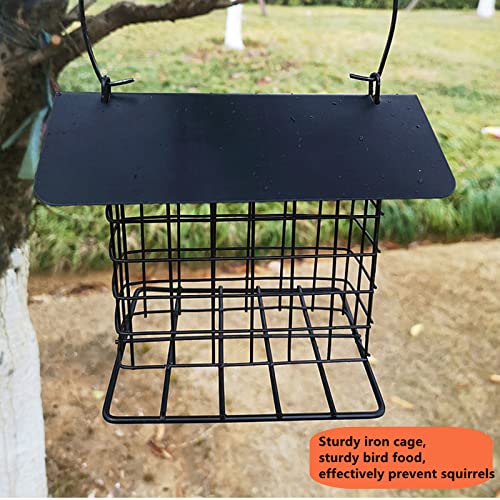 Rainproof Hanging Bird Feeder for Suet, Seed, Mealworms
