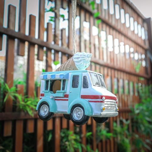 Yinns Hanging Camper Bird House for Indoor & Outdoor